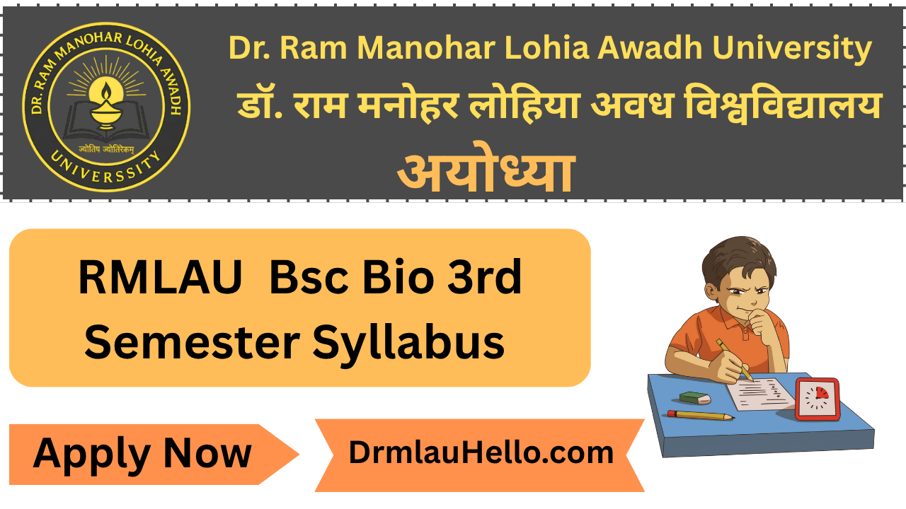 RMLAU Bsc Bio 3rd semester Syllabus