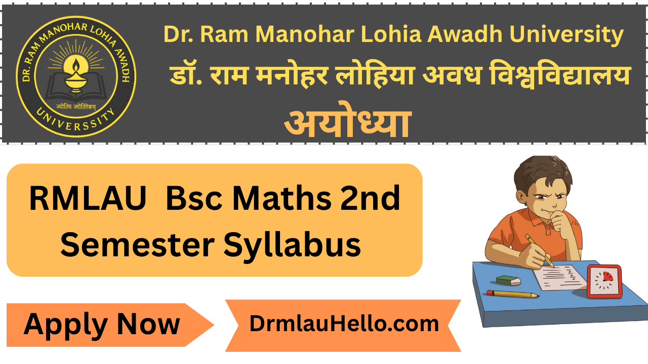Rmlau Bsc Math's 2nd Semester Syllabus
