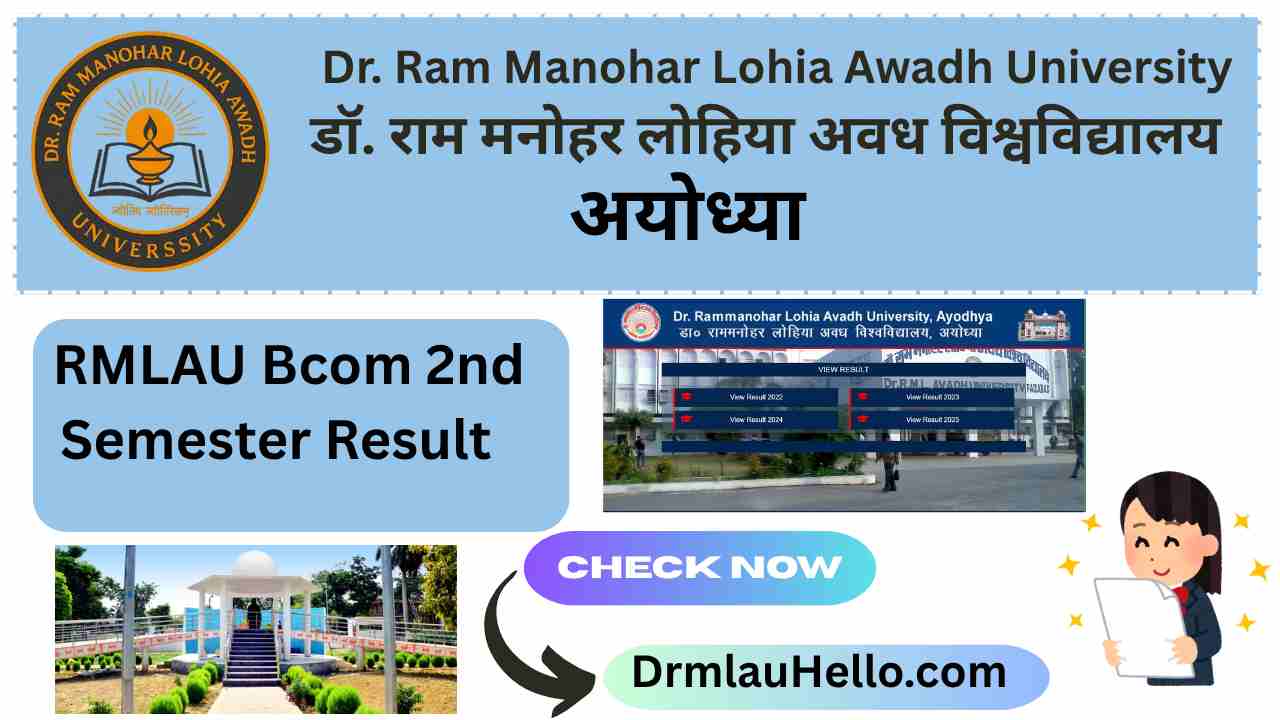 RMLAU Bcom 2nd Semester Result