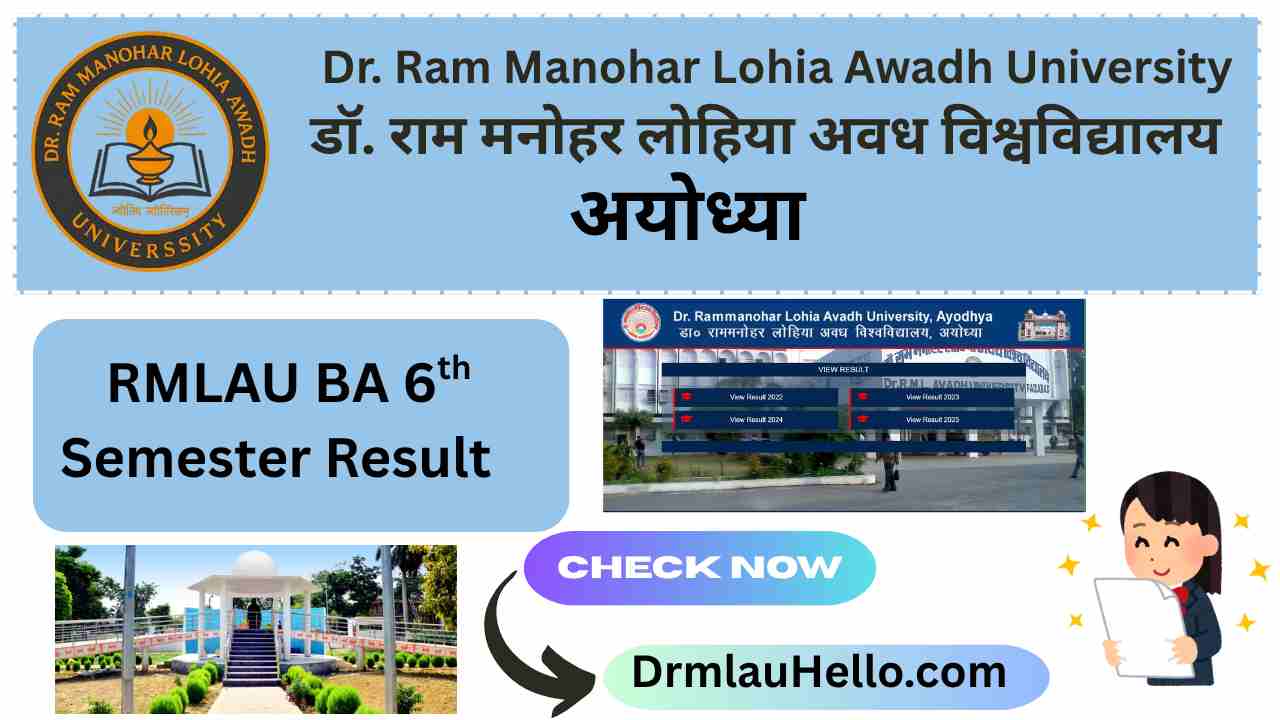 RMLAU BA 6th Semester Result