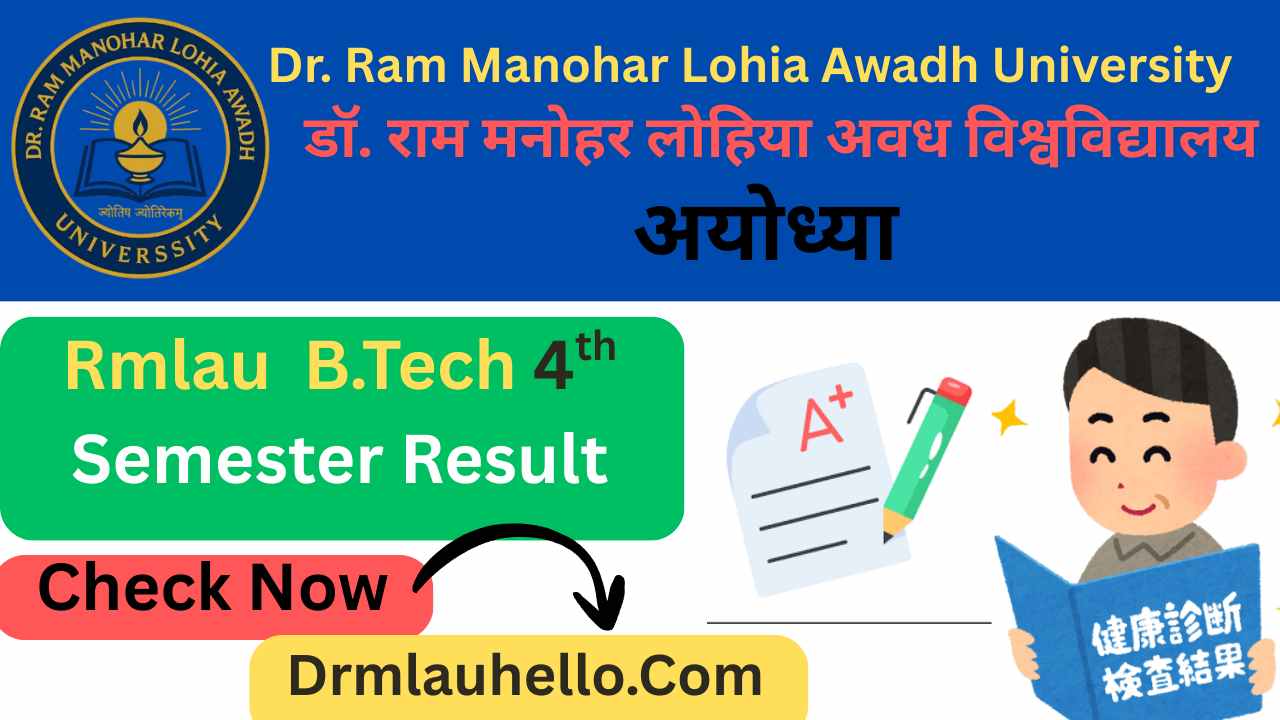 Rmlau B.Tech 4th Semester Result
