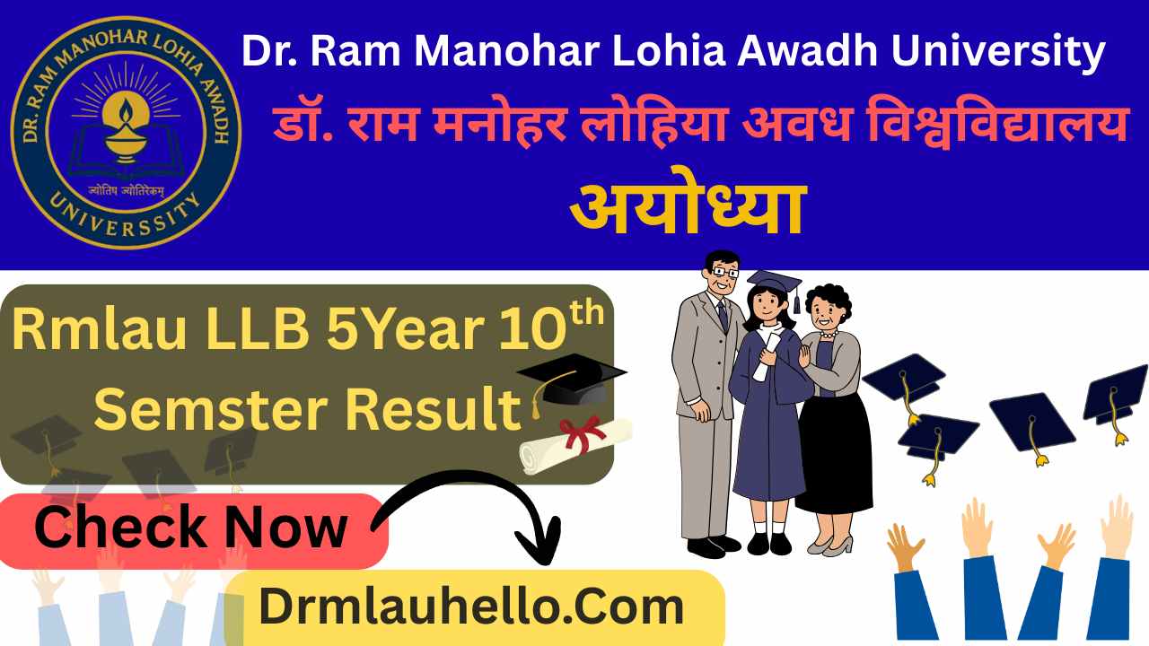 Rmlau LLB 5Year 10th Semester Result
