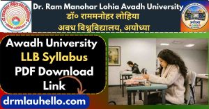Rmlau LLB Syllabus