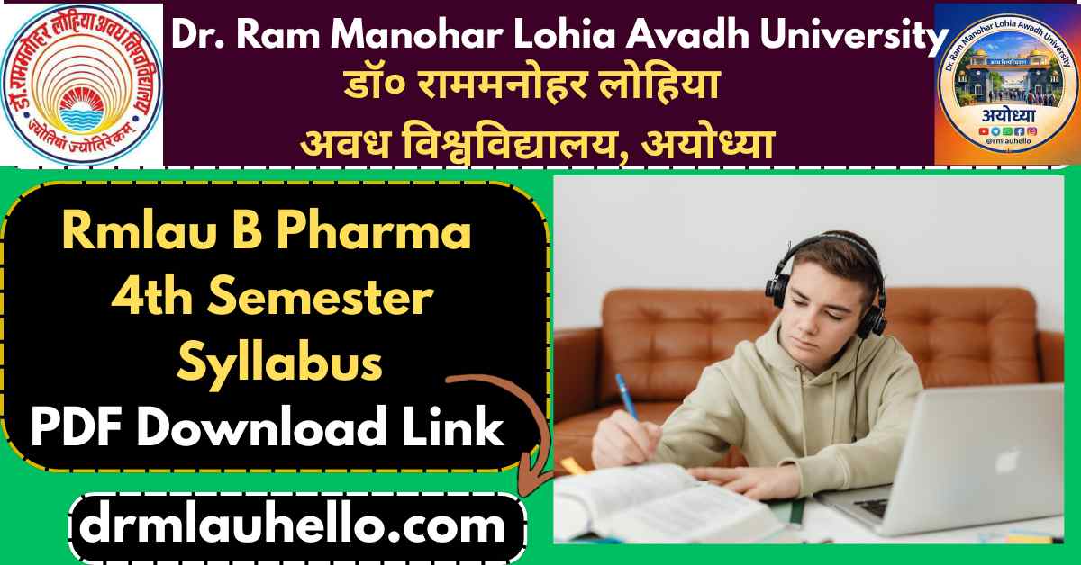 RMLAU B Pharma 4th Semester Syllabus